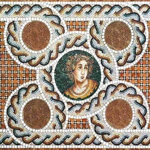 Custom Mosaics by MEC | Intricate realistic painting-like portrait of a Alexander the Great