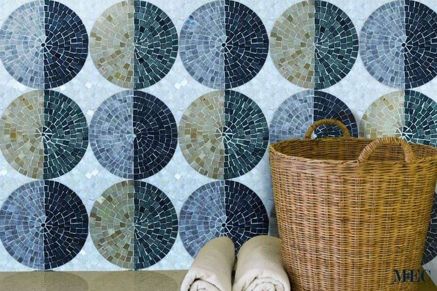 Circo Bold contemporary pattern with an emphasis on circles