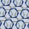 Custom Mosaics by MEC | Modern mosaic with refreshing overlapping hexagon design.