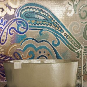Custom Mosaics MEC | Handcrafted Murano glass mosaic artwork.