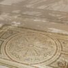 Adira Lacuna Baroque style-handcrafted-marble mosaic rug by MEC