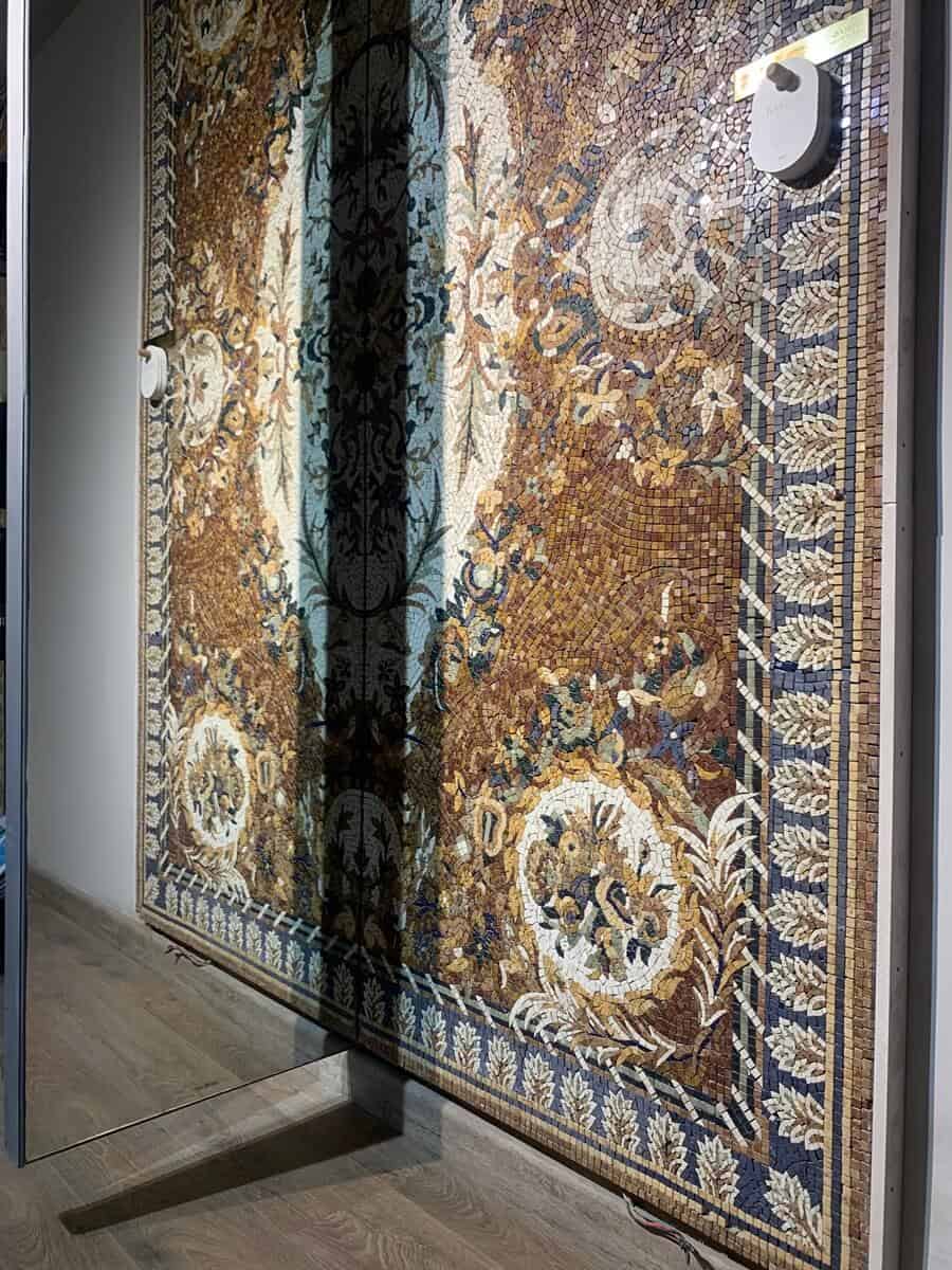 Basilio | Marble mosaic flooring rug