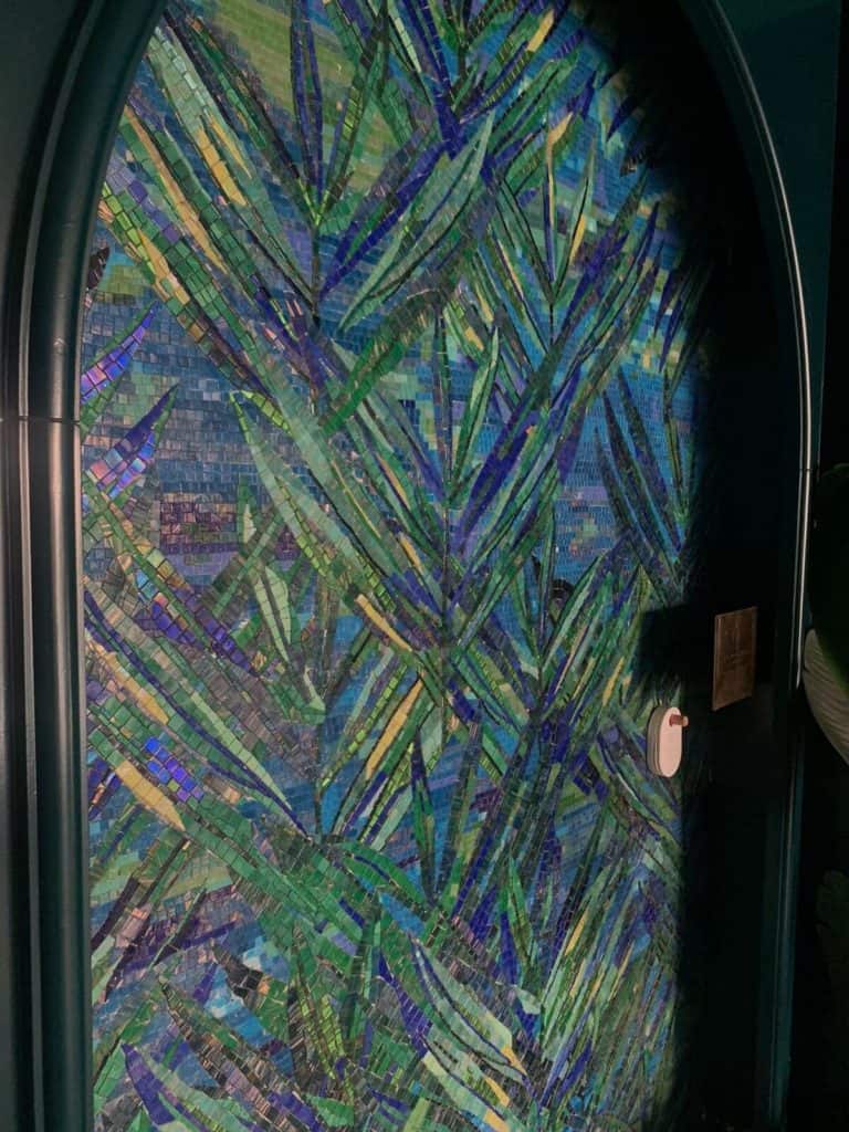 Tropico Enviro Green artistic mosaic tile vertex glass