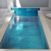 digital abstract glass mosaic art swimming pool tiles