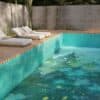 Nurva custom pool glass mosaic abstract PIXL
