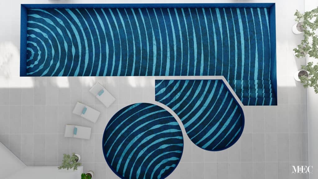 Alusk whorl ripple effect on swimming pool floor as mosaic abstract tile art (2)