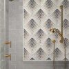occlon wall mosaic artwork backsplash geometric glass