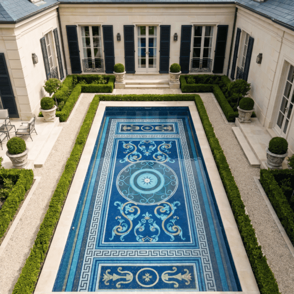 Versace Medusa Greek Pool Mosaic Versace Medusa Greek Pool Mosaic