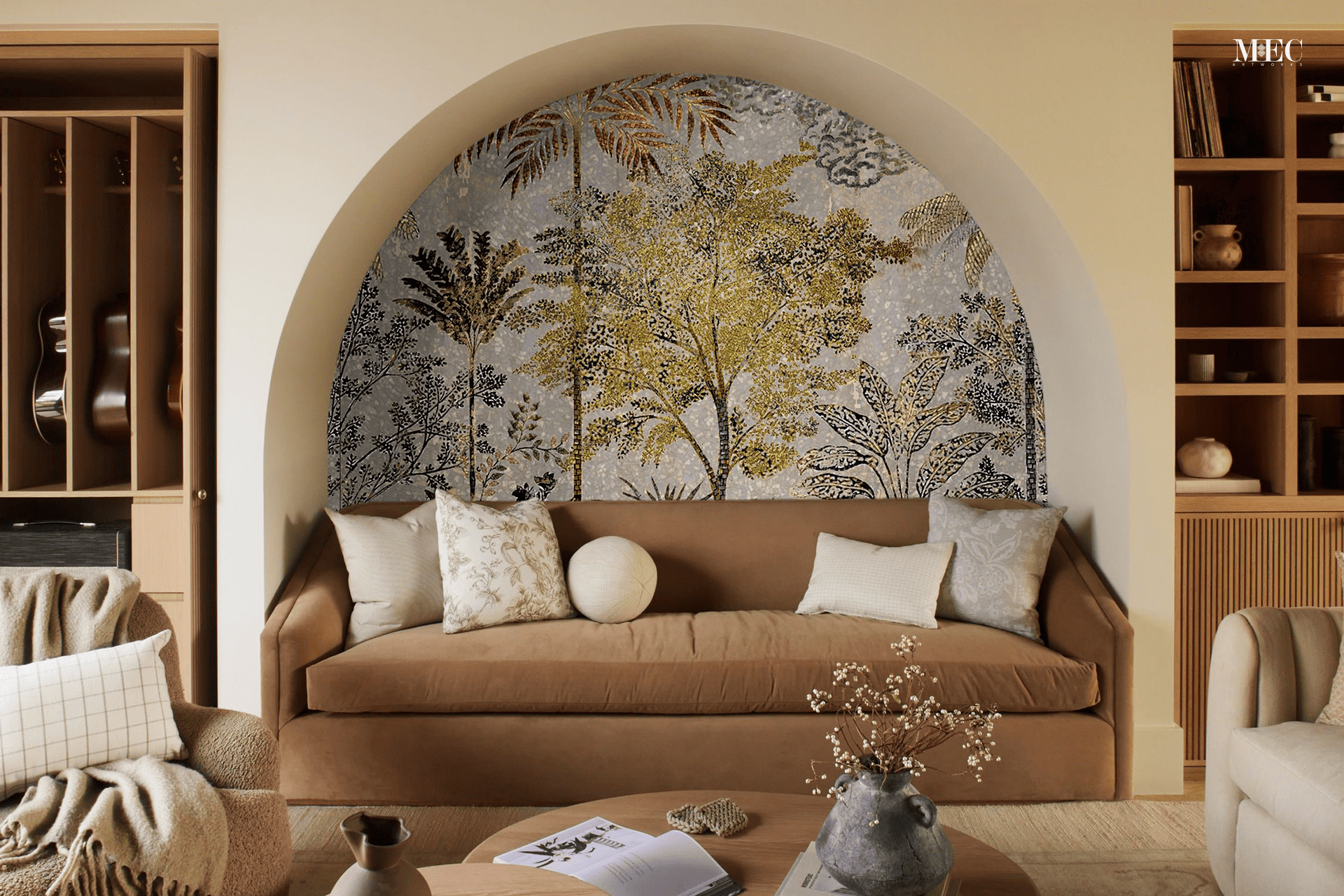 Feature Walls & Architectural Mosaic Installations in San Luis Obispo