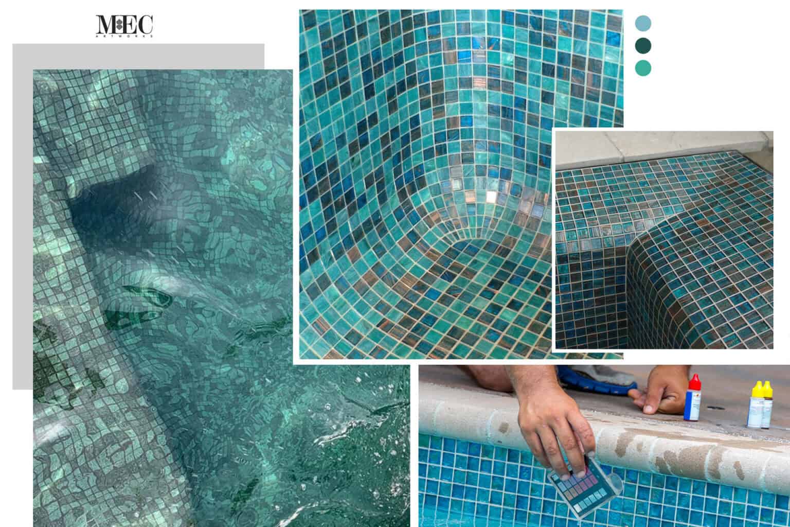 Pool Tile Color Looks Pool Mosaic Tile Designs for 2026: Colors, Textures & Trending ...