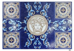 pool bed versace mosaic las vegas NV medallions roman greek