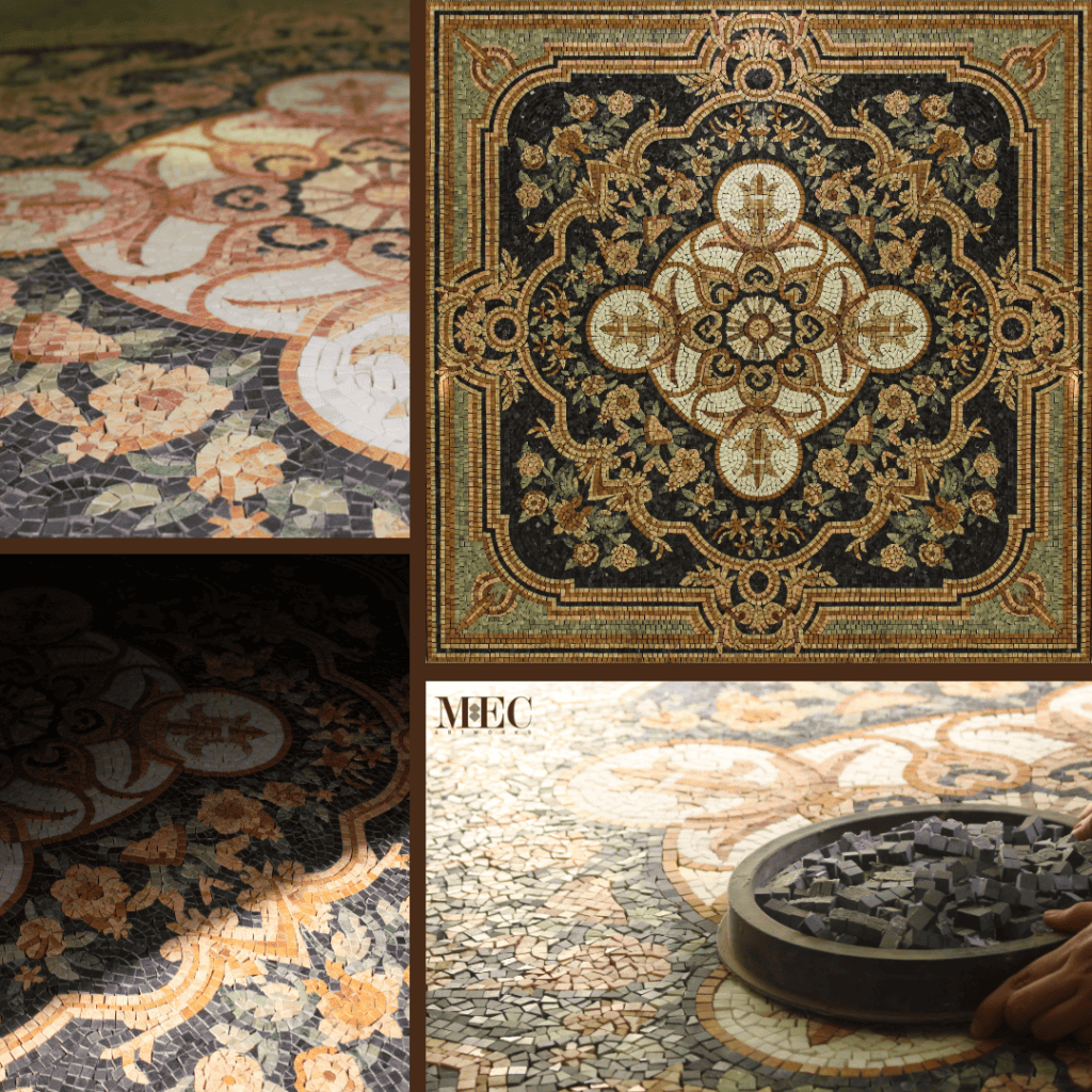 Customize Your Space With Mosaic Outdoor Flooring Ideas - MEC - Bespoke ...