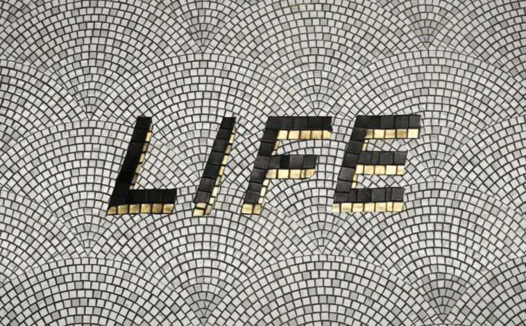 coffee shop emblem life happens coffee helps gif