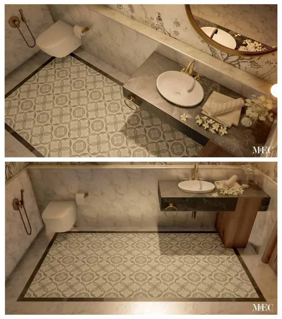 waterjet marble flooring carpet