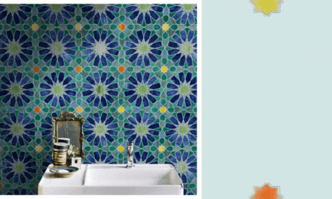 waterjet mosaic tile patterns