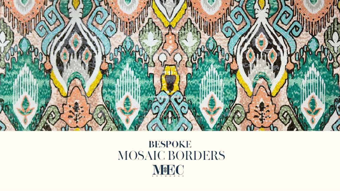bespoke mosaic borders