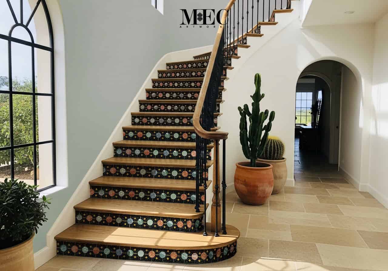 Staircase & Corridor Mosaic Surfaces in Washington D.C.