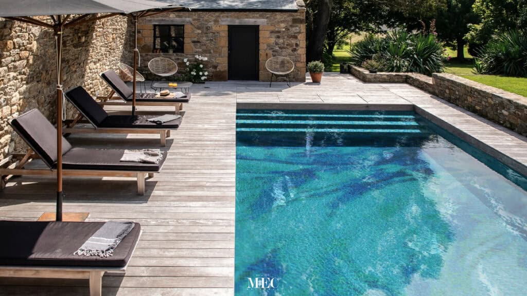 Custom Mosaic Outdoor Pool Design Options