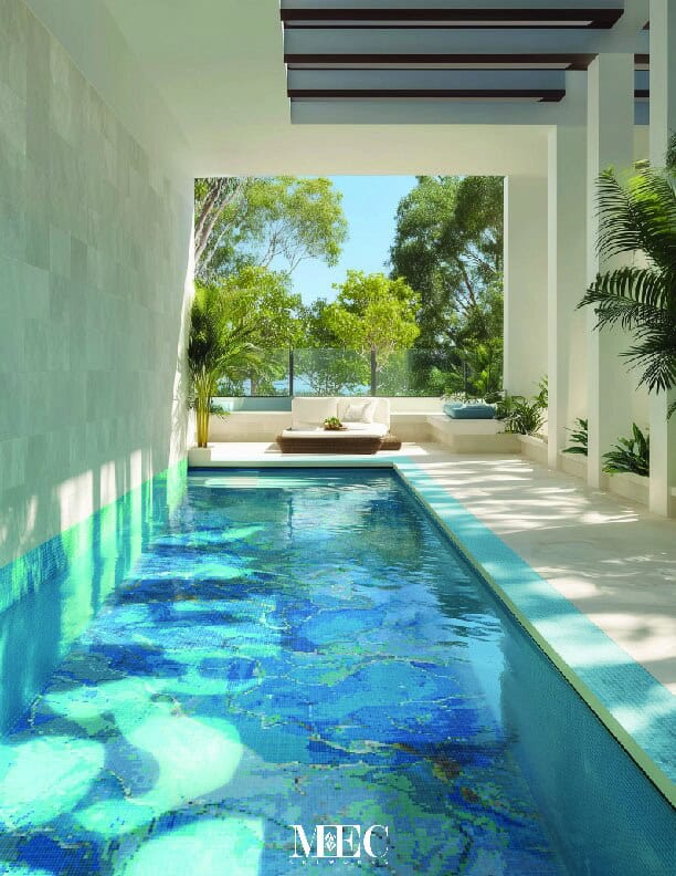 Custom Mosaic Pools