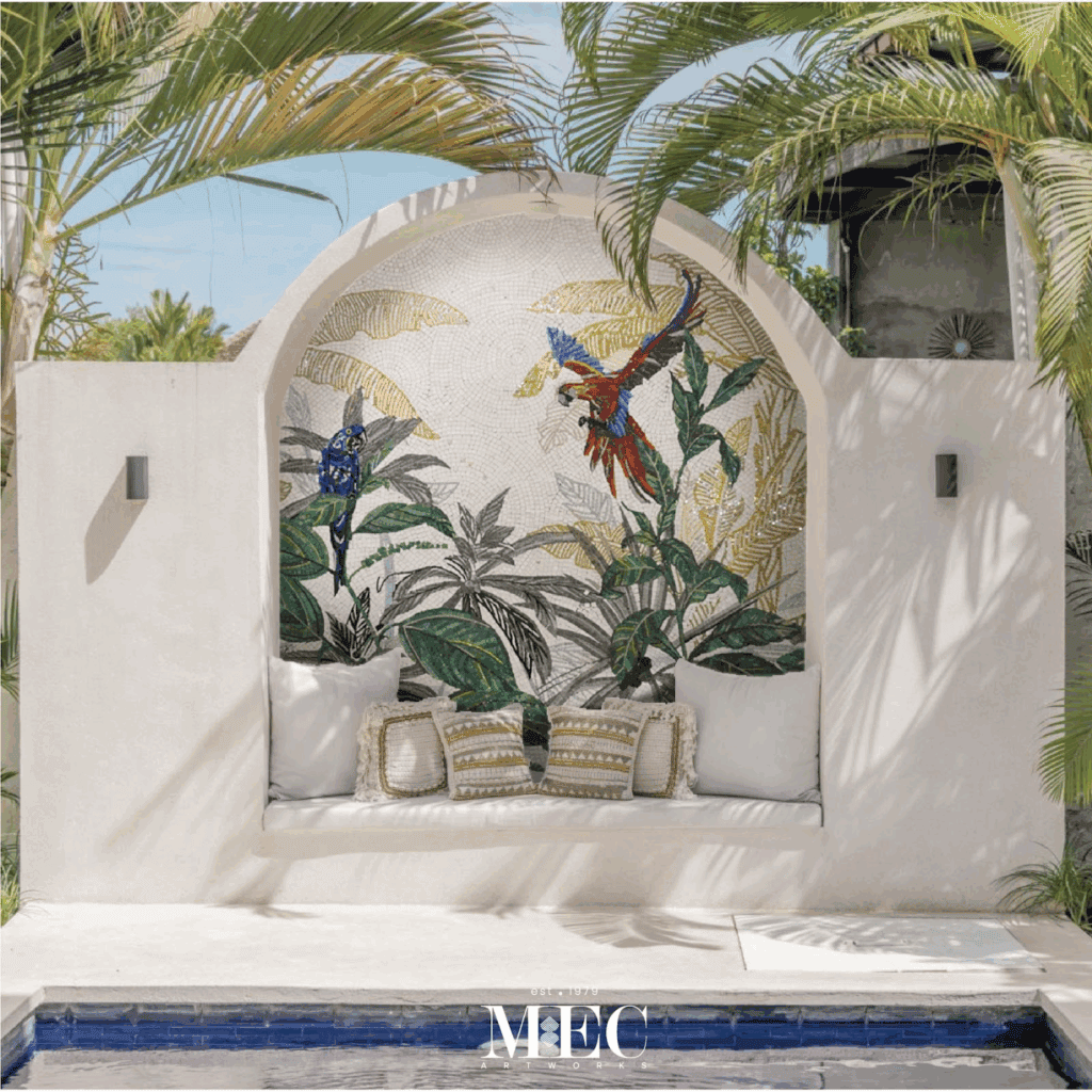 Parrot Mosaic Design