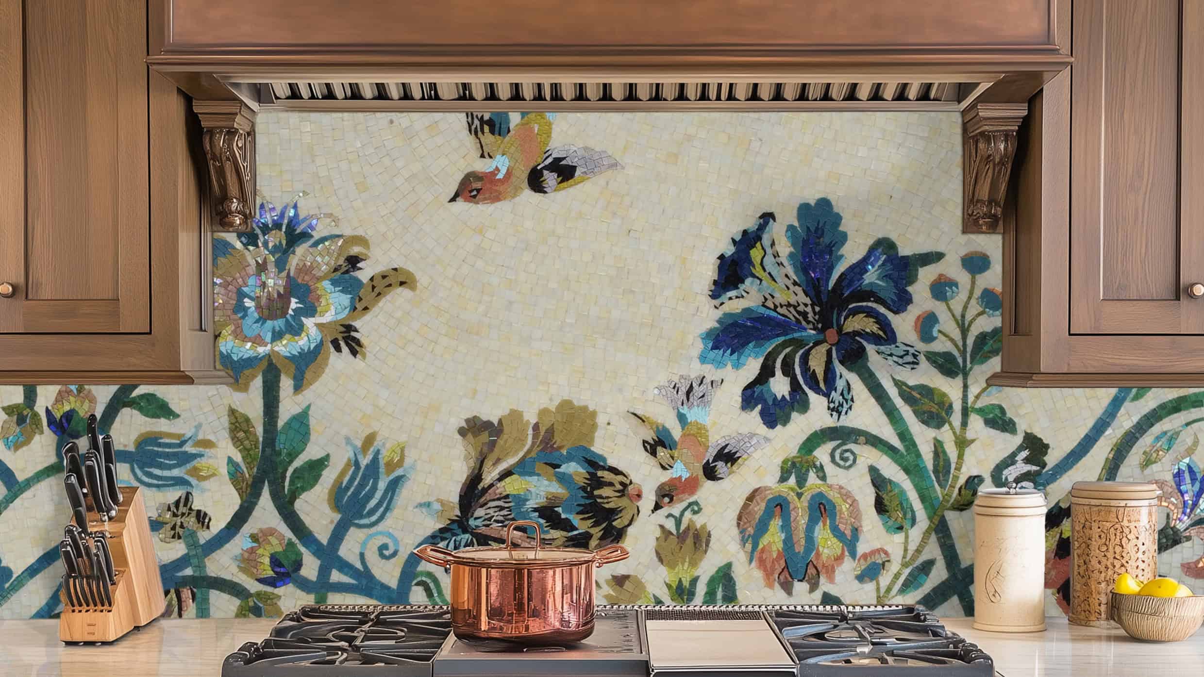 Kitchen Backsplash Mosaic in SF