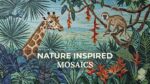 nature-inspired mosaic patterns