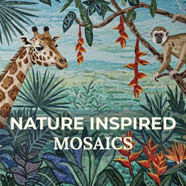 nature-inspired mosaic patterns