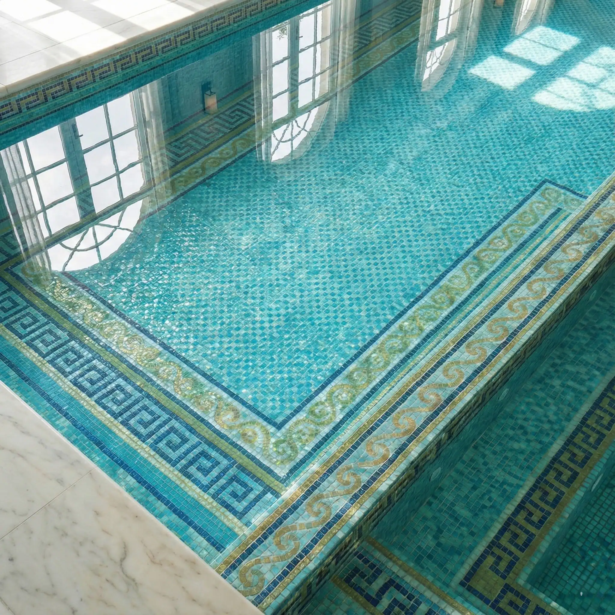 Swimming Pool Mosaic in NYC
