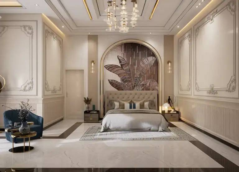 Wall Mosaic Tropical Design For A Private Residence