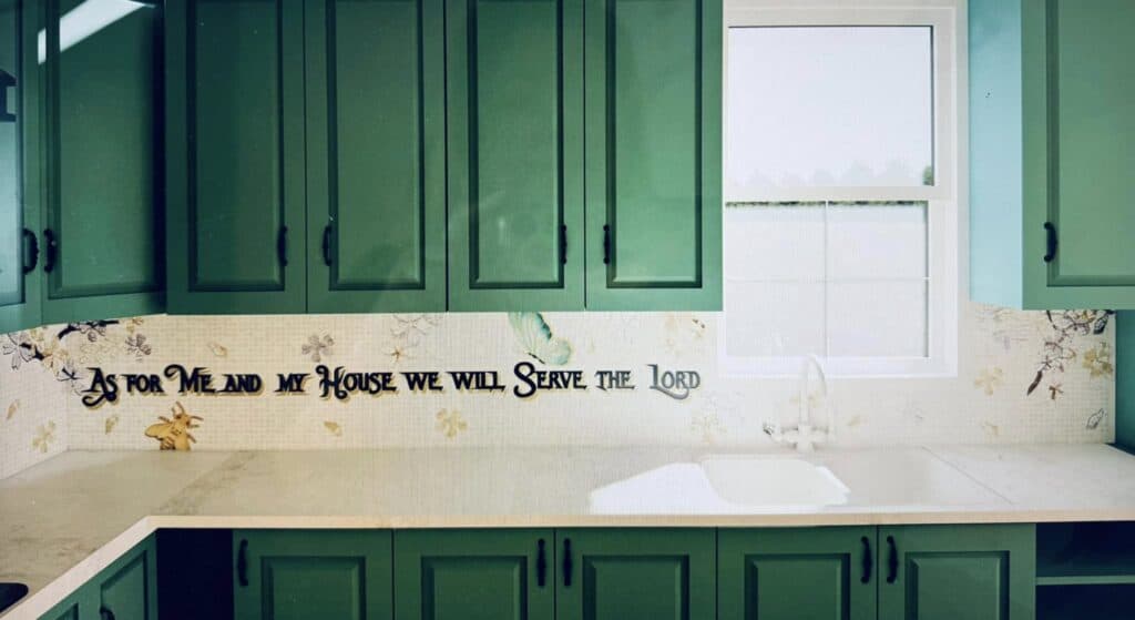 Benedito - Kitchen Mosaics ft. Bible Verses 02