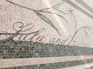 Marble Mosaic for Lulu & Georgia