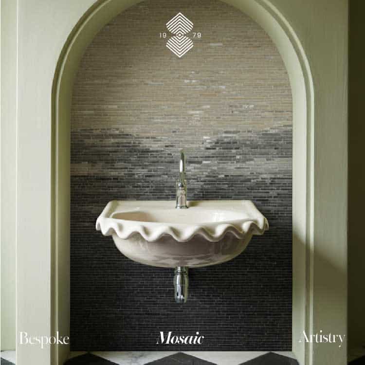 glass mosaic tiles for bathroom