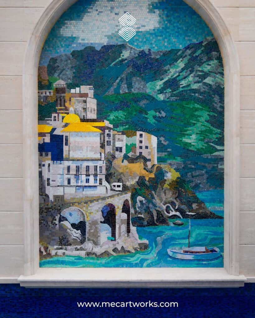 swimming pool mosaic design ideas