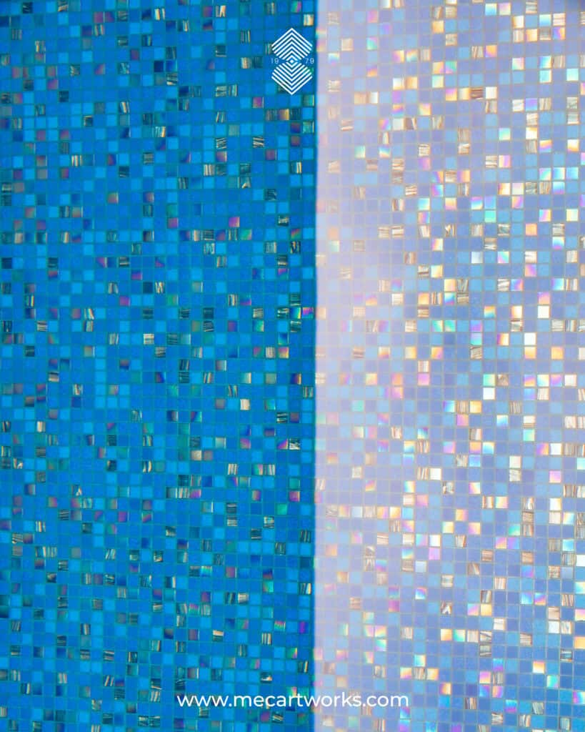 pool mosaic colour tiles ideas