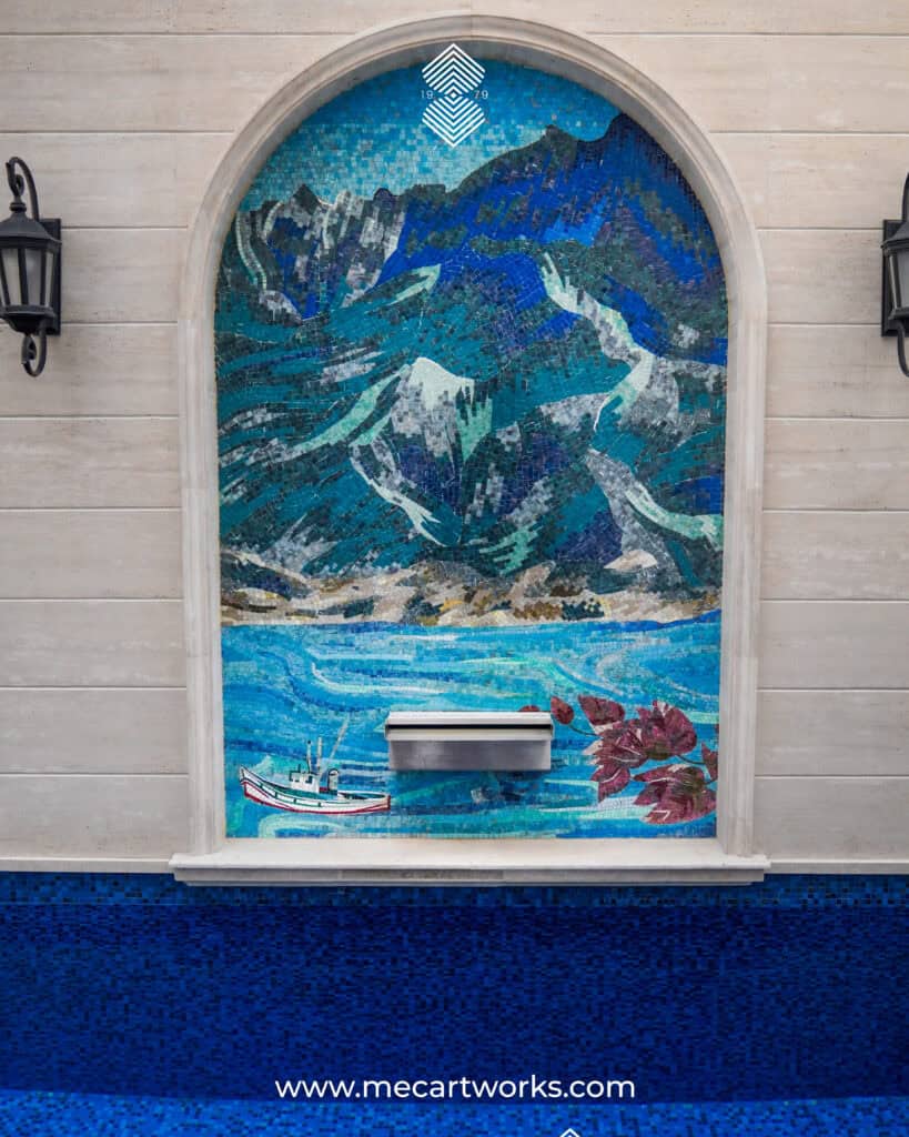 Mediterranean mosaic pool tile design ideas in 2026