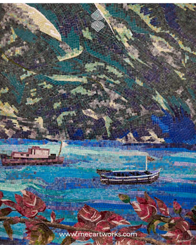 swimming pool mosaic designs