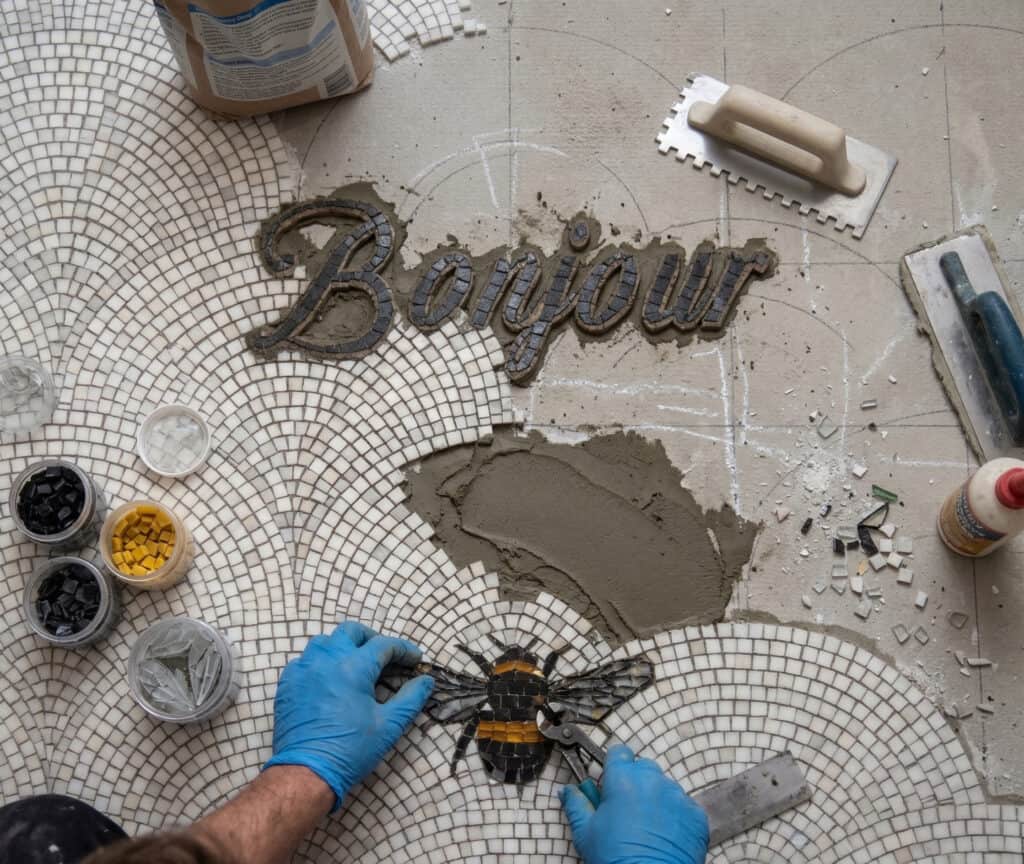 Digital-to-Mosaic Process