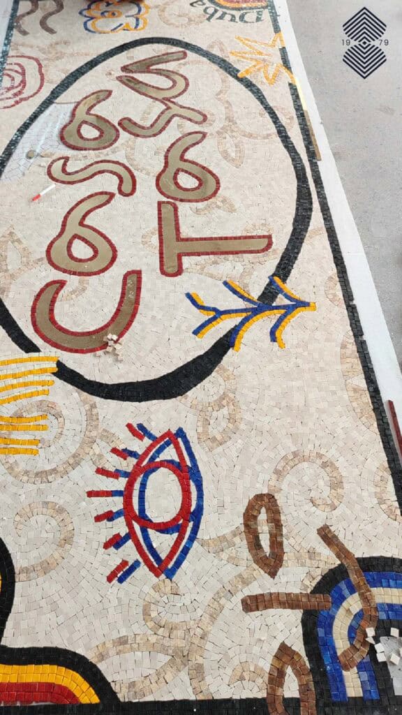 Digital Rendering and Pre-Fabrication in typography and logo mosaics