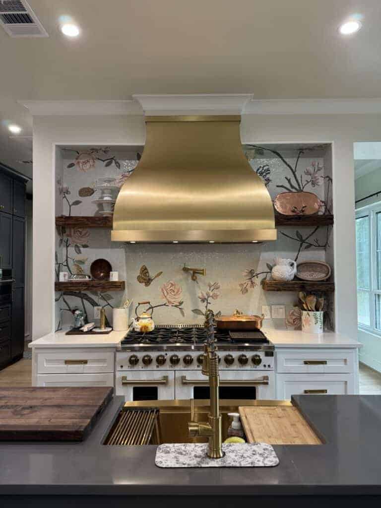 bespoke mosaic kitchen backsplash
