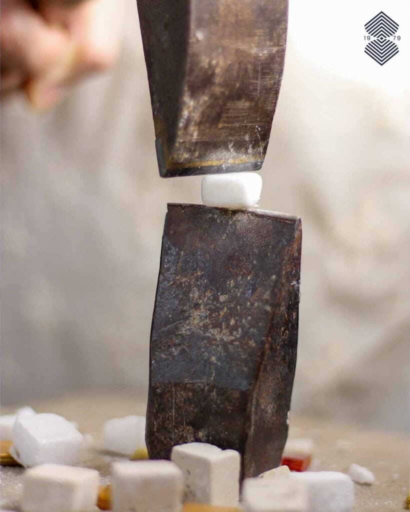 mosaic material