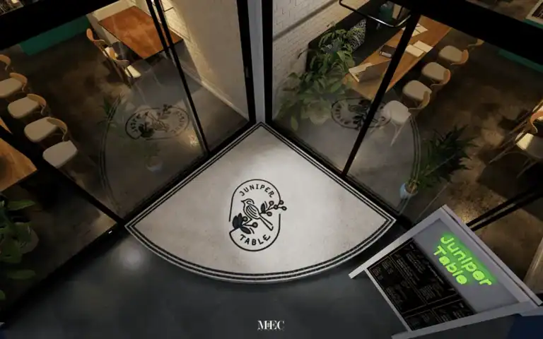 typography and logo mosaic