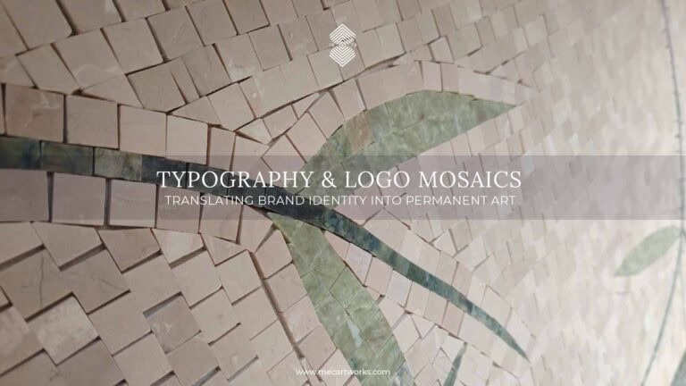 typography and logo mosaics