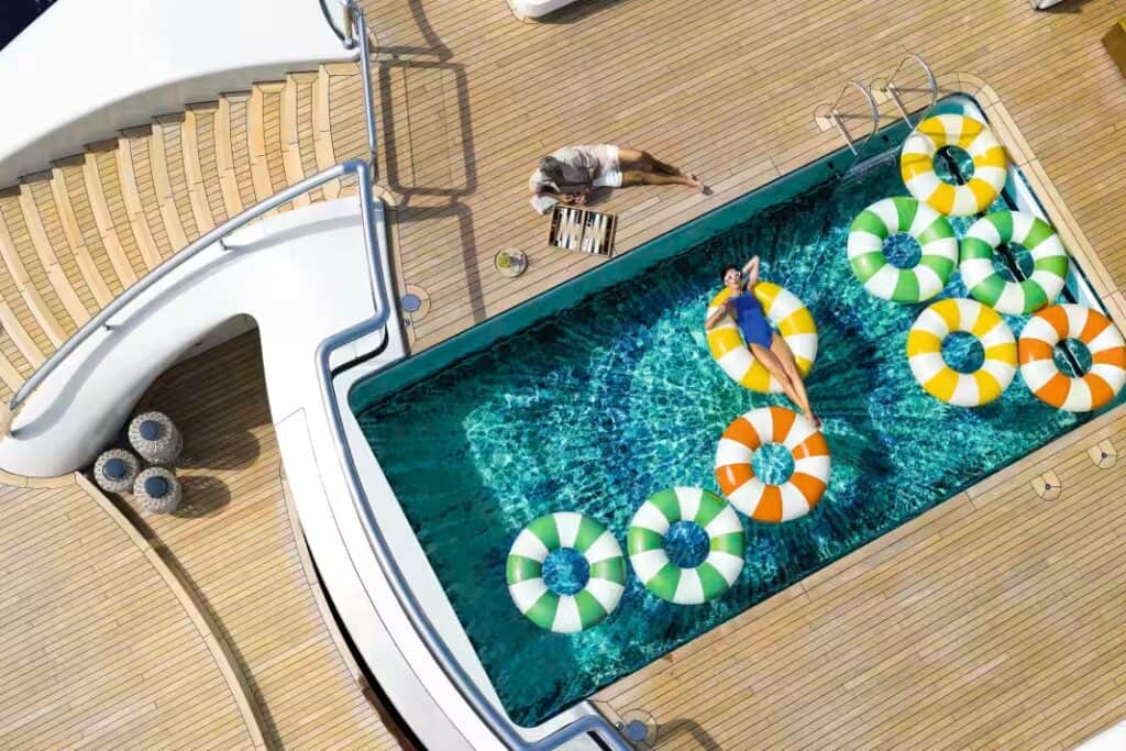 Marine-grade glass mosaic