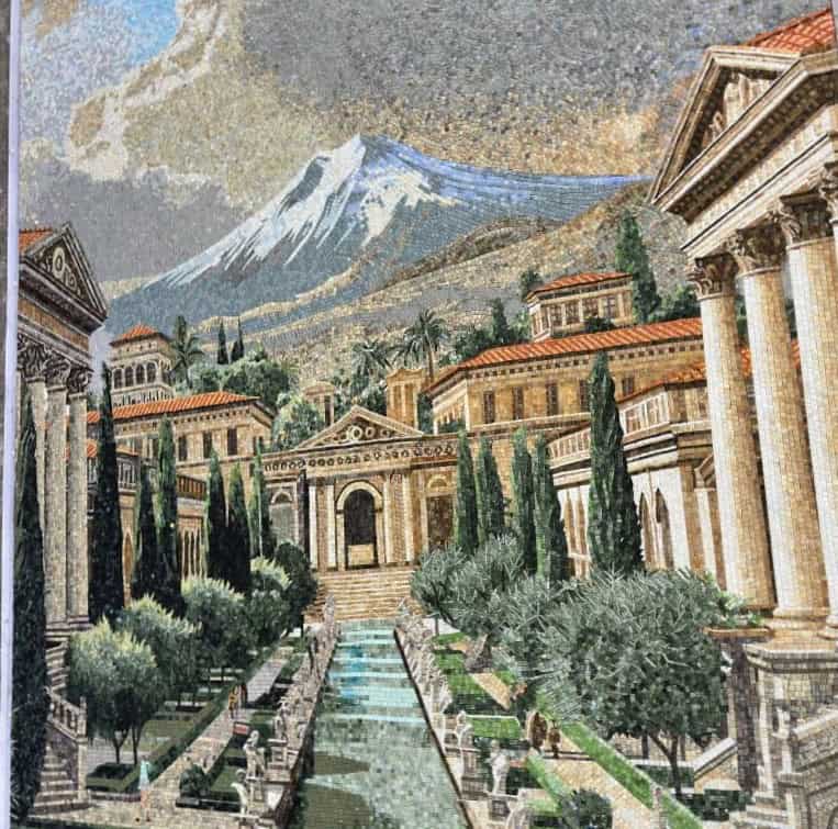 landscape mosaic for Mona