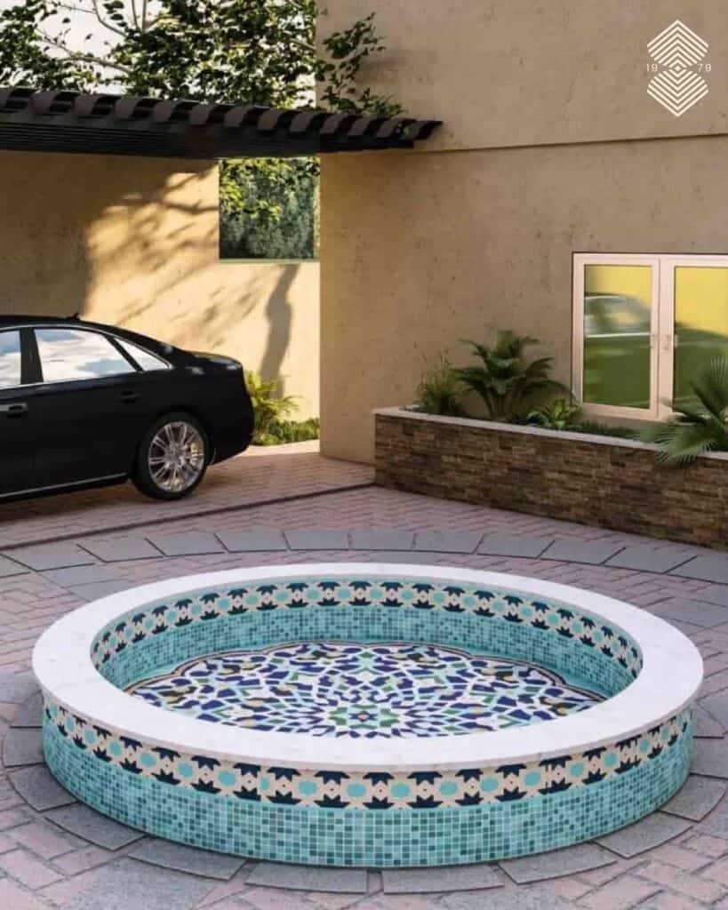 custom aquatic mosaics