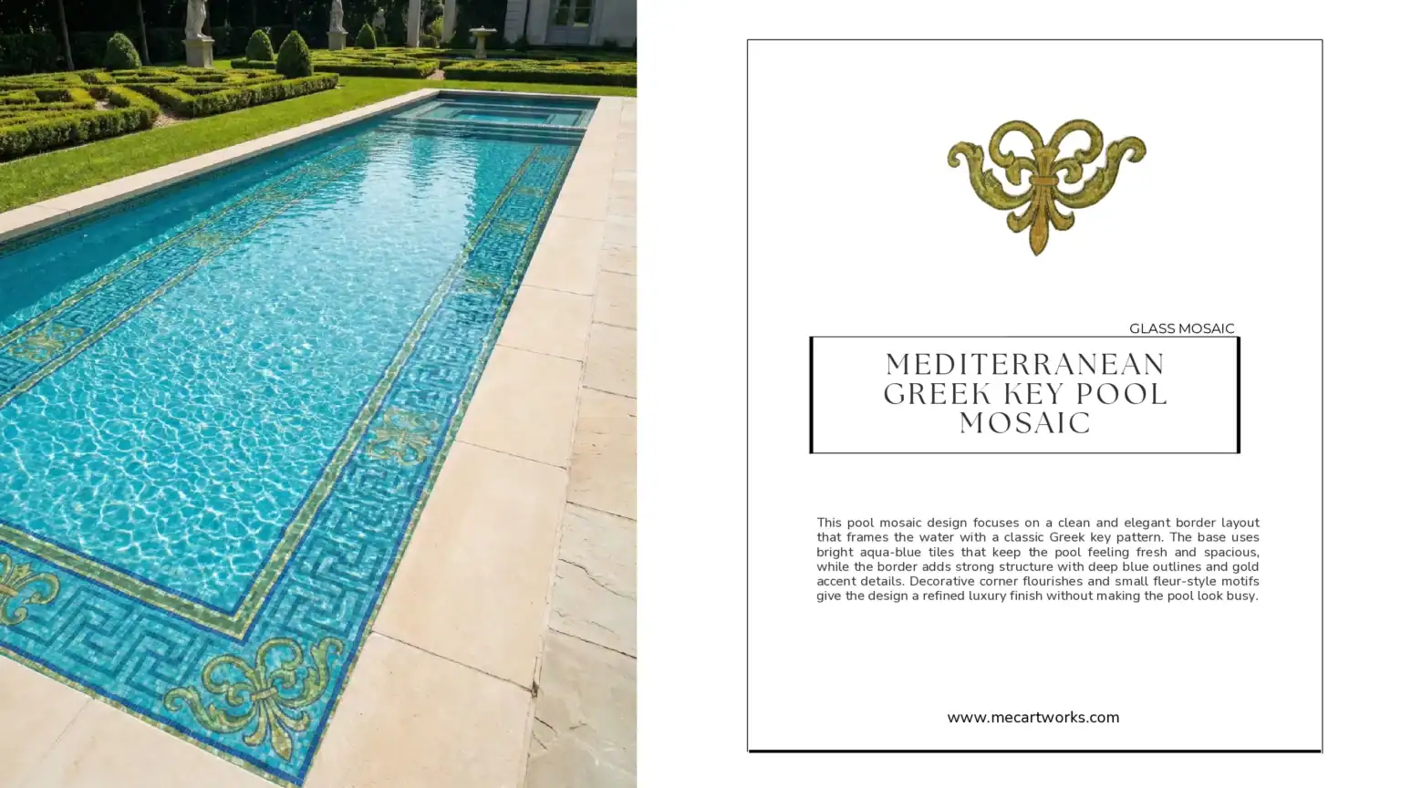 Versace Pool Mosaic Catalogue | Luxury Designs – MEC Artworks