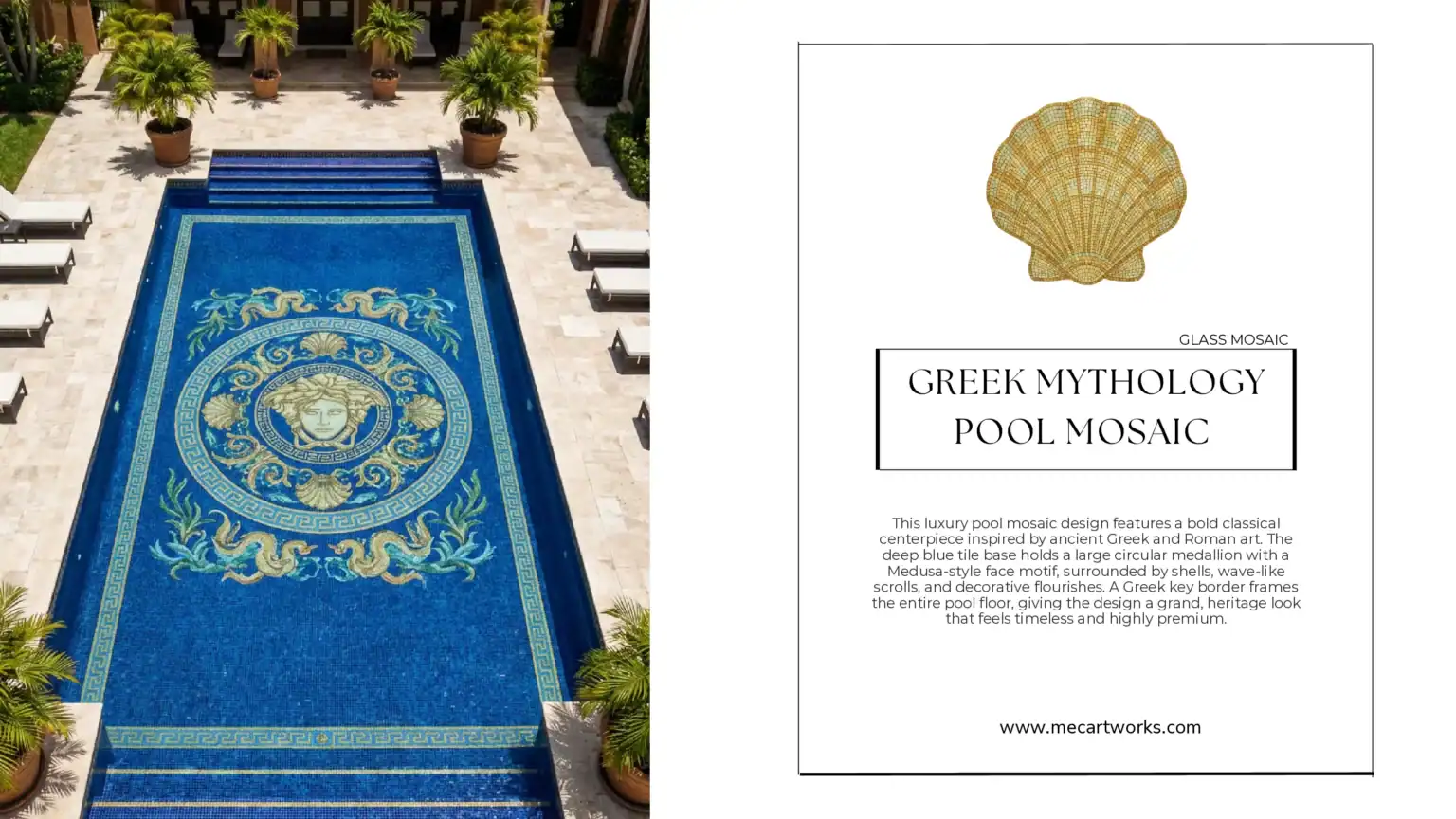Versace Pool Mosaic Catalogue | Luxury Designs – MEC Artworks