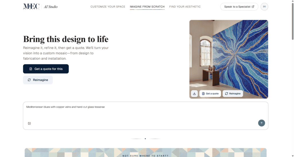 custom marble mosaic creator free