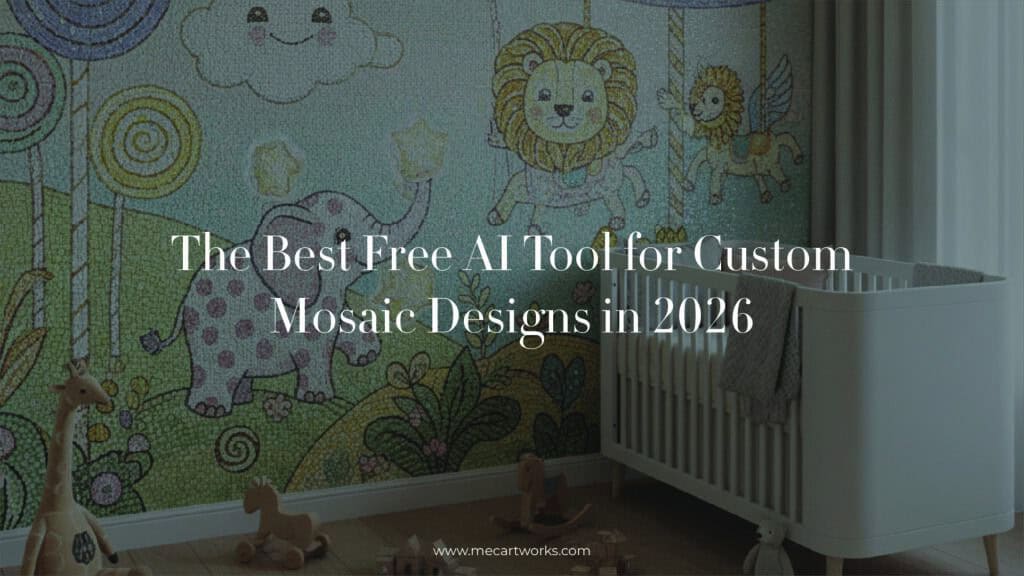 best free AI tool for custom mosaic design