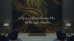 5 spaces transformed by AI mosaic studio